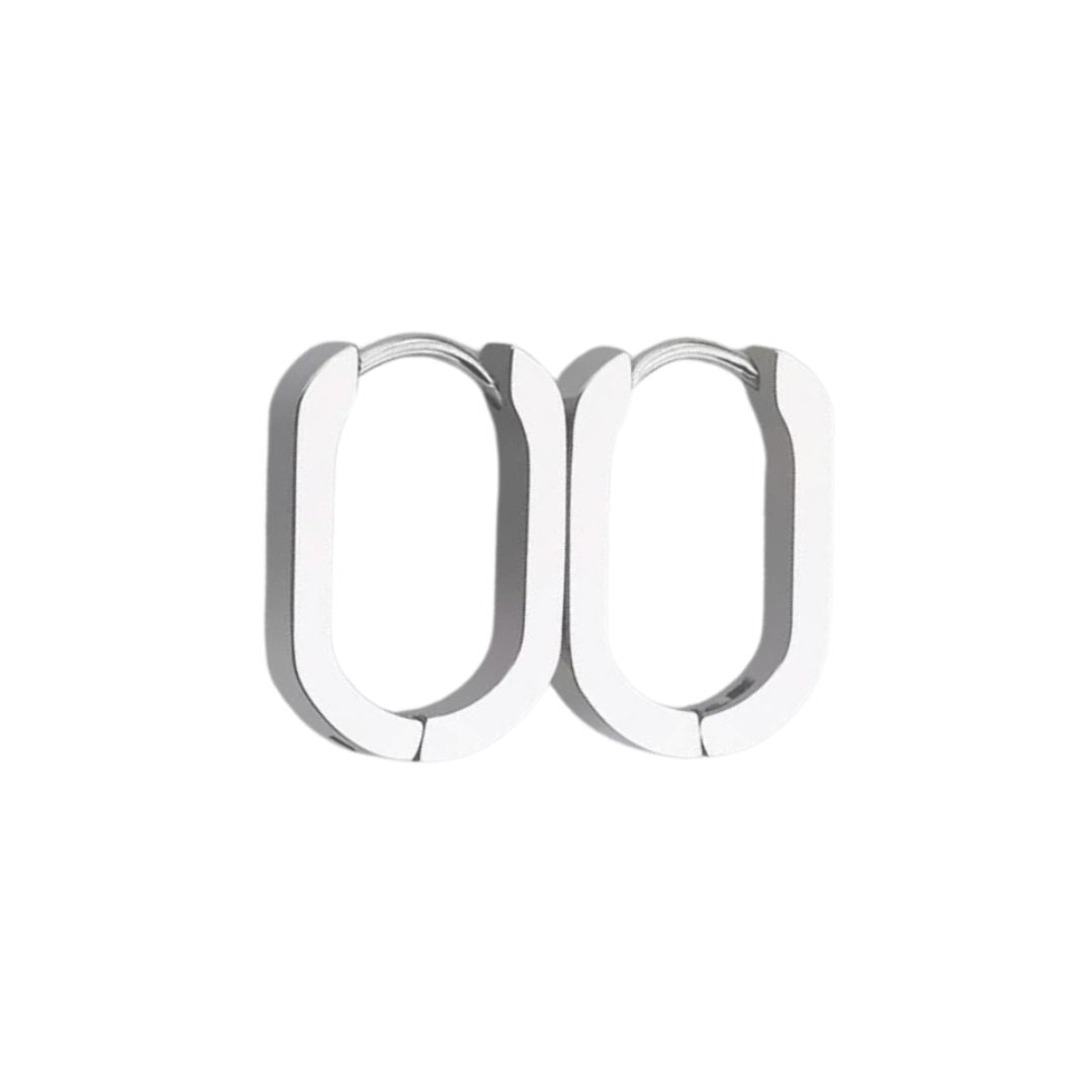 Tahnee Geometric Hoop Earrings