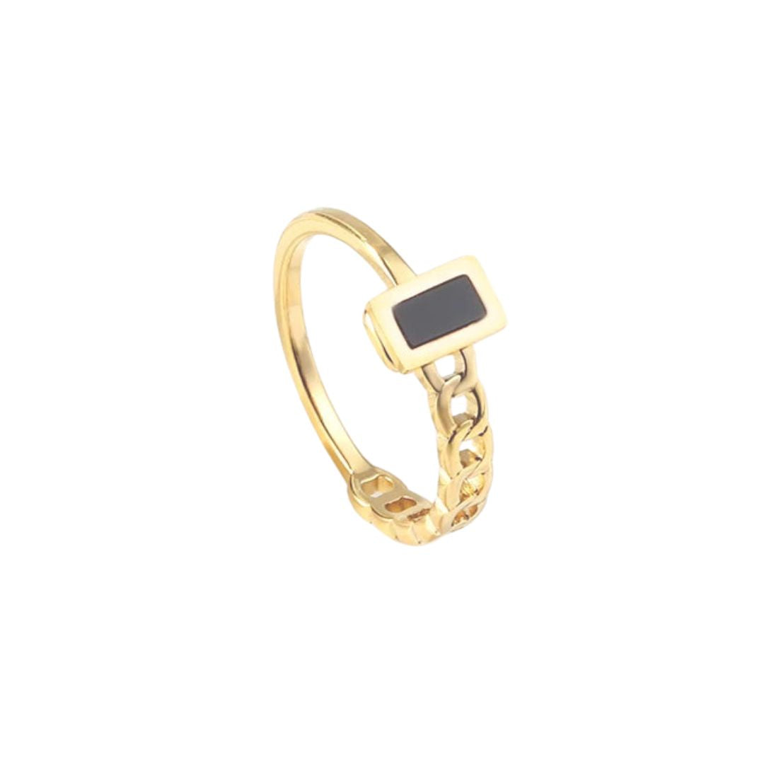 Mia Dainty Half Chain Ring